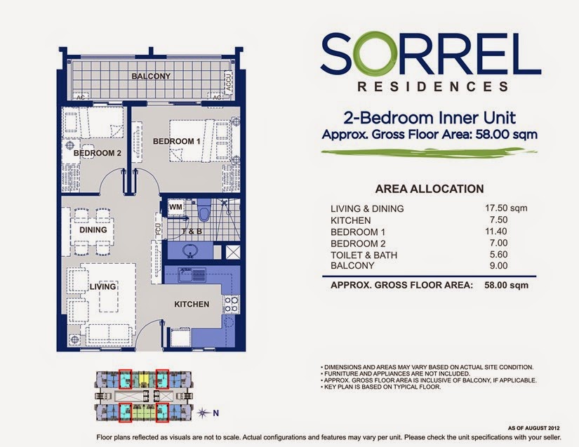 Sorrel DMCI 2 Bedroom