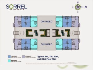 Sorrel Residences Floor Layout (Garden Atrium)