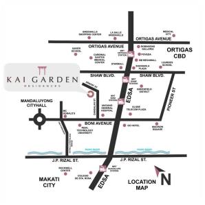 Location Map of Kai Garden Residences