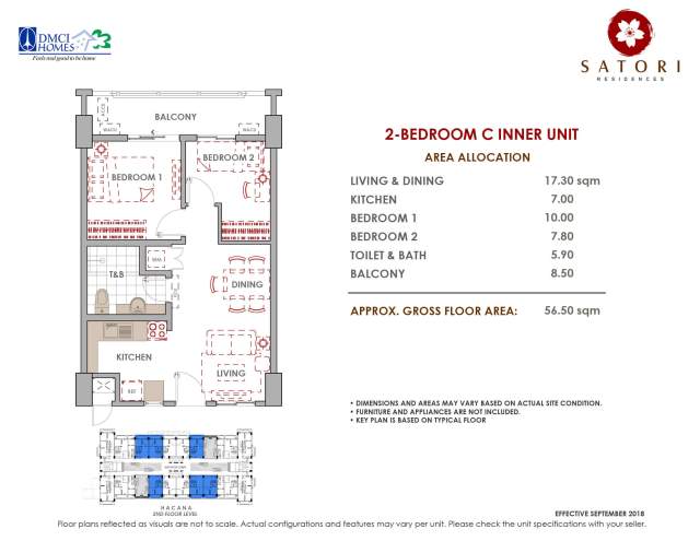 Satori Hacana 2 Bedroom C